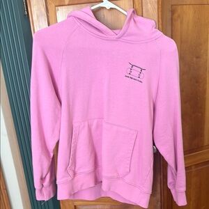 ZARA KIDS Pink Hoodie with Graphic Print